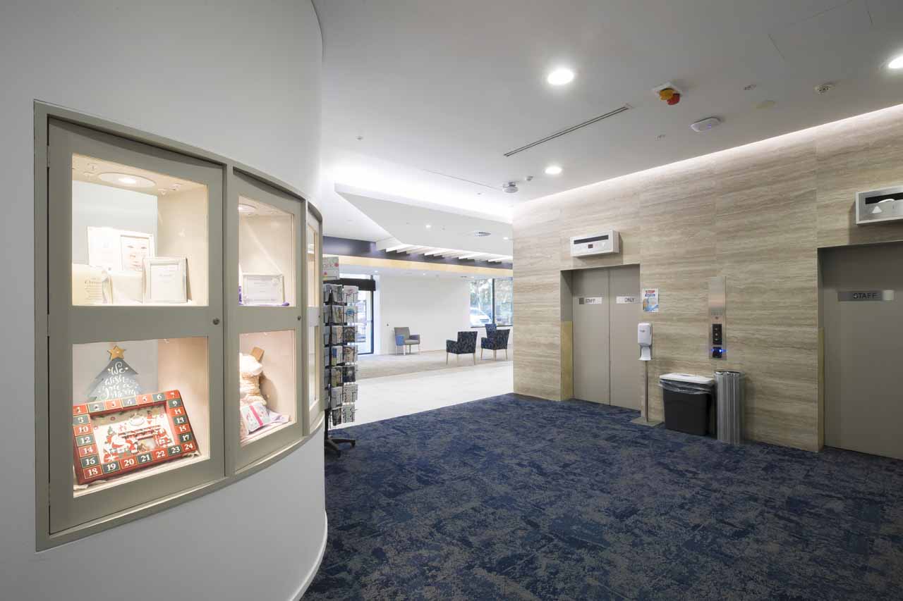 St Vincent’s Private Hospital Level 4 Main Lobby