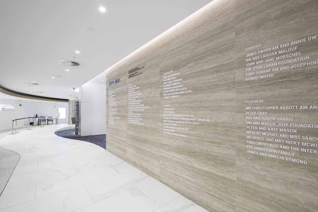 St Vincent’s Private Hospital Level 4 Main Lobby